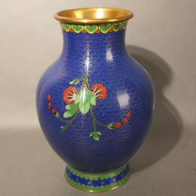 Enameled Cloisonne Vase, 1950s-WK-780778