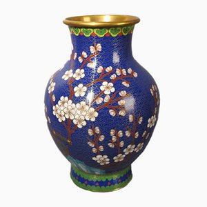 Enameled Cloisonne Vase, 1950s-WK-780778