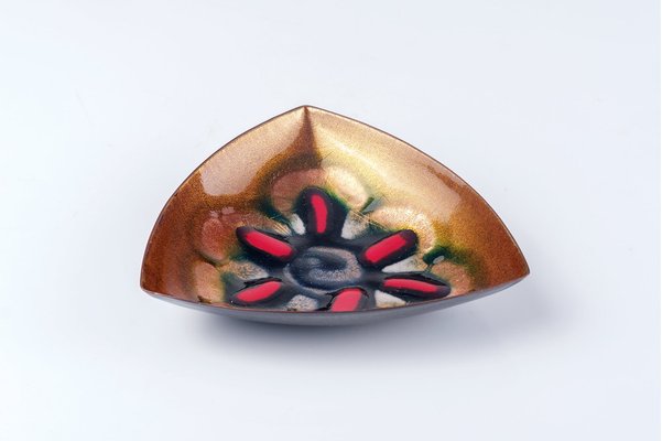 Enameled Copper Tray from Cellini, Pesaro-LBS-1378279