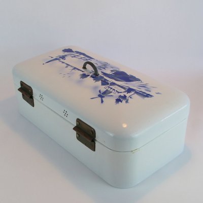 Enameled Iron Baking Box, 1920s-NE-664357