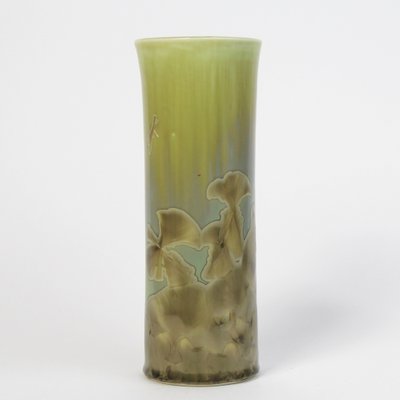 Enameled Porcelain Vase with Zinc Crystallization Technique-NE-1182805