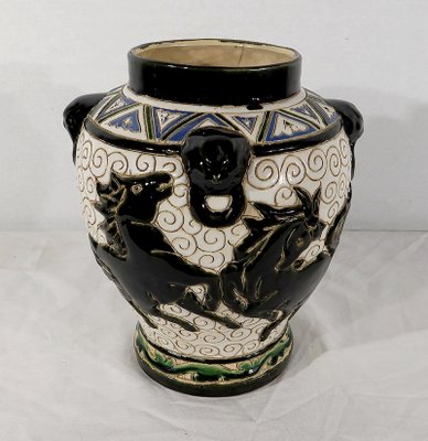 Enamelled Ceramic Vase, China-RVK-1169690