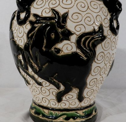 Enamelled Ceramic Vase, China-RVK-1169690