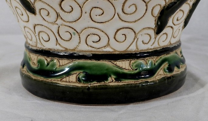 Enamelled Ceramic Vase, China-RVK-1169690