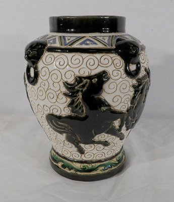 Enamelled Ceramic Vase, China-RVK-1169690