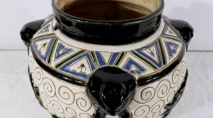 Enamelled Ceramic Vase, China-RVK-1169690