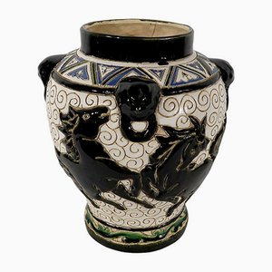 Enamelled Ceramic Vase, China-RVK-1169690