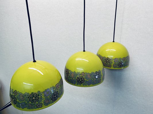 Enamelled Kalas Ceiling Lamp by Kaj Franck & Raija Uosikkinen for Fog & Morup & Araabia, 1970s-PYR-1524256