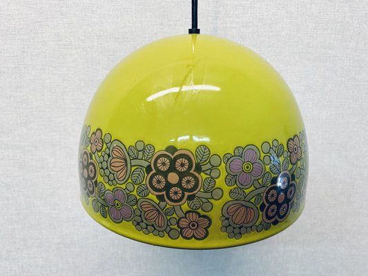 Enamelled Kalas Ceiling Lamp by Kaj Franck & Raija Uosikkinen for Fog & Morup & Araabia, 1970s-PYR-1524256