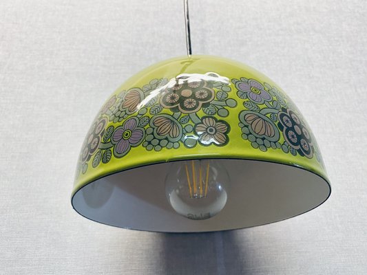 Enamelled Kalas Ceiling Lamp by Kaj Franck & Raija Uosikkinen for Fog & Morup & Araabia, 1970s-PYR-1524256