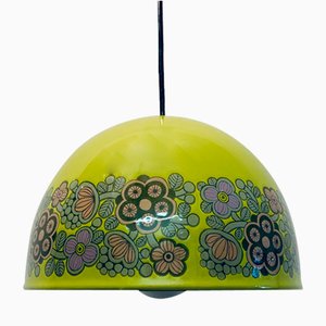 Enamelled Kalas Ceiling Lamp by Kaj Franck & Raija Uosikkinen for Fog & Morup & Araabia, 1970s-PYR-1524256