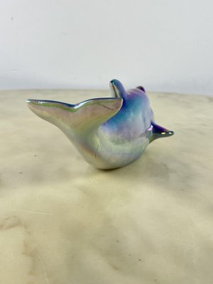 Enamelled Porcelain Dolphin, Italy, 1950s-YST-1737392