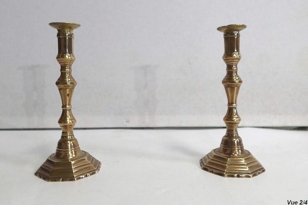 End of 19th Century Bronze Torches, Set of 2-RVK-1401161