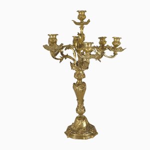 End of 19th Century Louis XV Gilded Bronze Candelabra-RVK-1718256