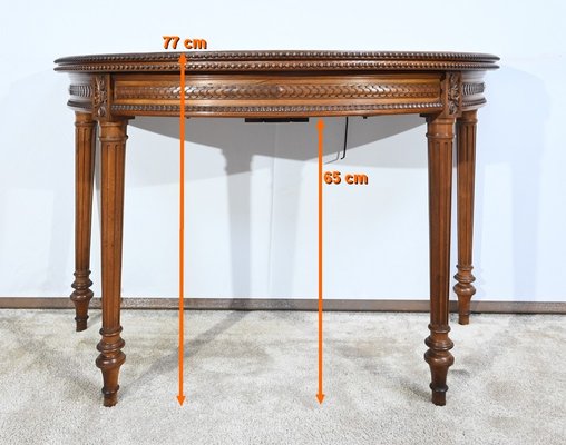 End of 19th Century Louis XVI Half-Soft Innate Table-RVK-1720030