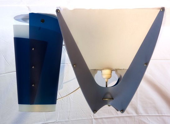 Energy Light Table Lamp and Dingo Ceiling Lamp by Samuel Parker, Italy, 1980s, Set of 2-PYA-1790438