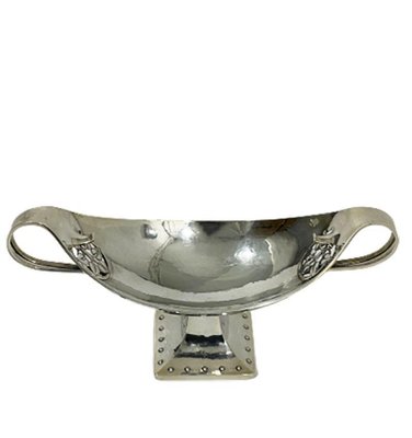 English Arts and Crafts Silver Bowl by George Laurence Conell, 1931-UCH-1224440