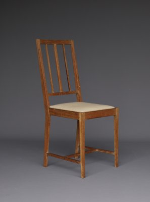 English Arts & Crafts Oak Side Chair. 1930s-ZBW-1354783