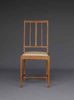 English Arts & Crafts Oak Side Chair. 1930s-ZBW-1354783