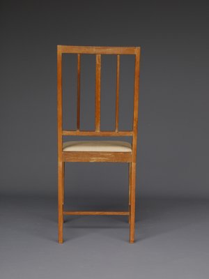 English Arts & Crafts Oak Side Chair. 1930s-ZBW-1354783