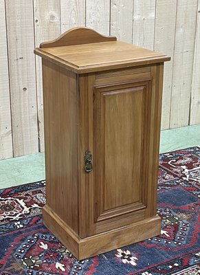 English Bedside Table in Satin Wood, 1930s-QYF-992631