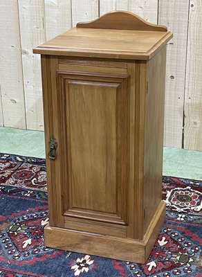 English Bedside Table in Satin Wood, 1930s-QYF-992631