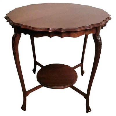 English Chippendale style Wooden Coffee Table, 1920s-QRS-1384457