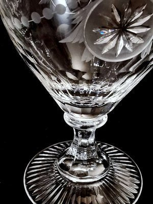 English Crystal Goblet by Yeoward William, 1995-QRS-1385437