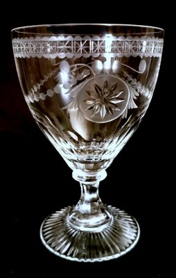 English Crystal Goblet by Yeoward William, 1995-QRS-1385437