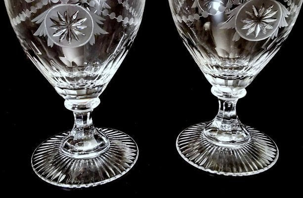 English Crystal Goblets by Yeoward William, 1995, Set of 2-QRS-1385431