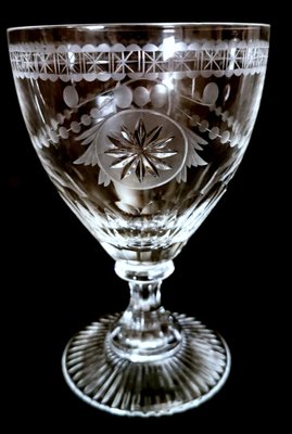 English Crystal Goblets by Yeoward William, 1995, Set of 2-QRS-1385431