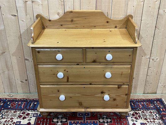 English Dresser in Fir, Early 20th Century-QYF-1729043