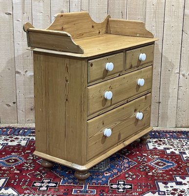 English Dresser in Fir, Early 20th Century-QYF-1729043