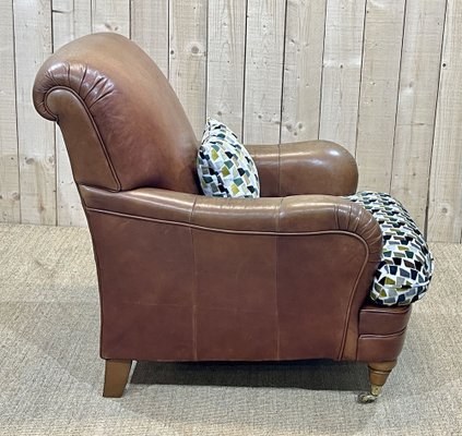 English Leather Armchair from Casamance-QYF-1209519