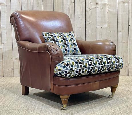 English Leather Armchair from Casamance-QYF-1209519