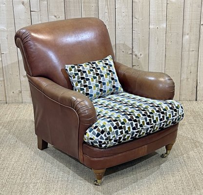 English Leather Armchair from Casamance-QYF-1209519