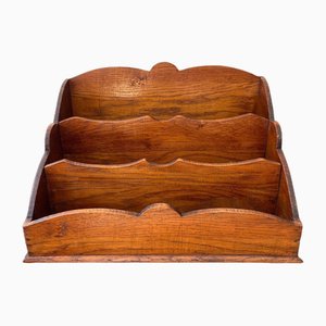 English Letter Holder in Wood-IZA-1744900