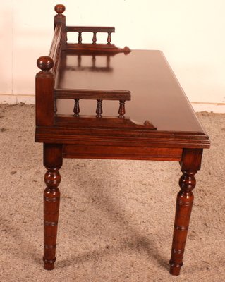 English Mahogany Bench, 1800s-HPU-1290680