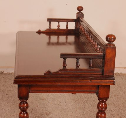 English Mahogany Bench, 1800s-HPU-1290680