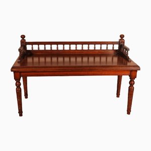 English Mahogany Bench, 1800s-HPU-1290680