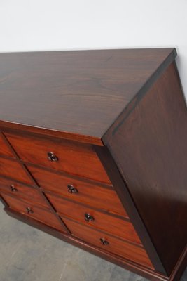 English Mahogany Commode Bank of Drawers, 1930s-XO-1287088