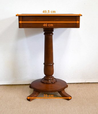 English Mahogany Pedestal Table-RVK-1394771