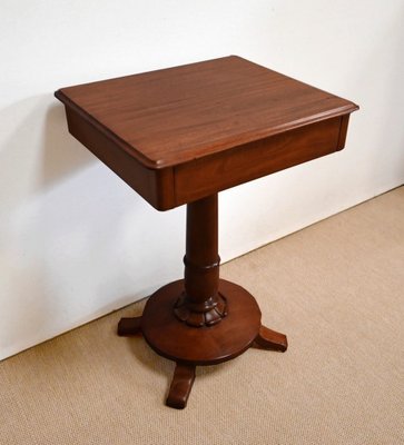 English Mahogany Pedestal Table-RVK-1394771