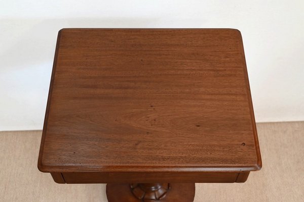 English Mahogany Pedestal Table-RVK-1394771