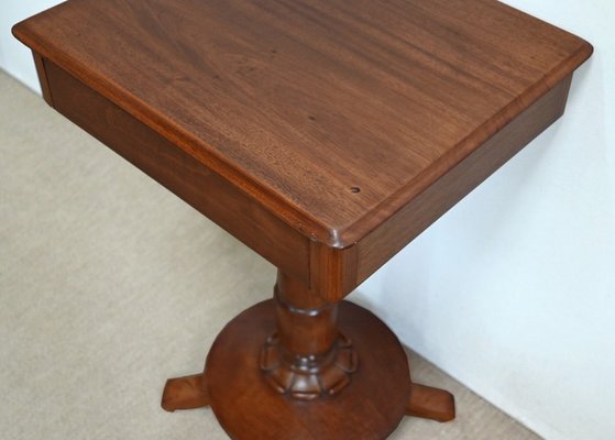 English Mahogany Pedestal Table-RVK-1394771