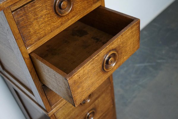 English Oak Apothecary Cabinet, 1930s-XO-797648