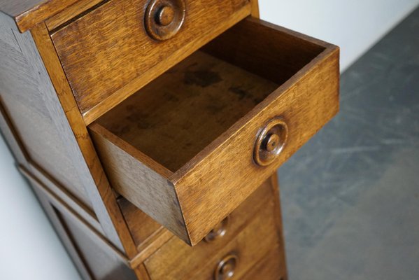 English Oak Apothecary Cabinet, 1930s-XO-797648