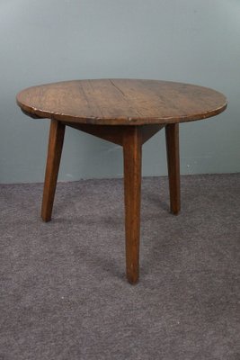 English Pinewood Cricket Table, Late 18th Century-HPP-1781144