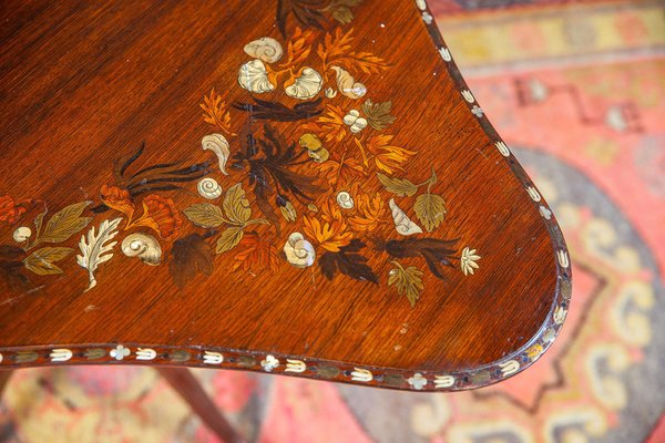 English Regency Inlaid Center Table or Occasional Table, 1815-MBH-1032584