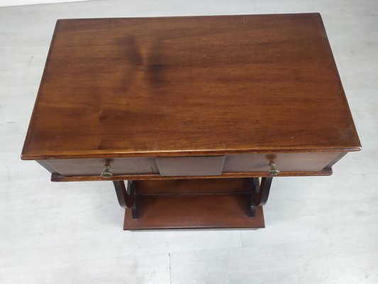 English Side Table with Drawers-EAD-974746